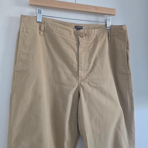 J. Crew Wide Leg Baggy Chino Pants Size 30 Khaki Tan Re-imagined Minimalist - Picture 4 of 8